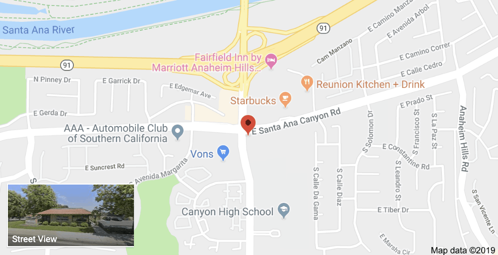 Anaheim Hills Office Google Maps